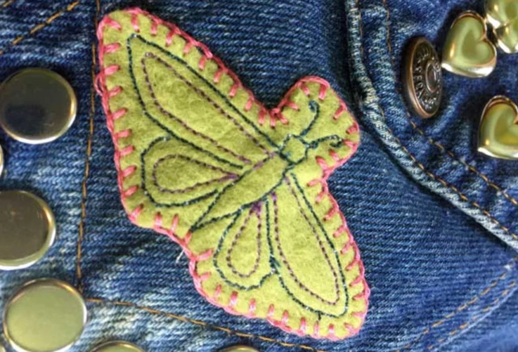 sew on patches