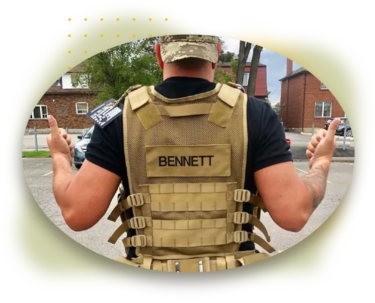 Custom Army Back Patch