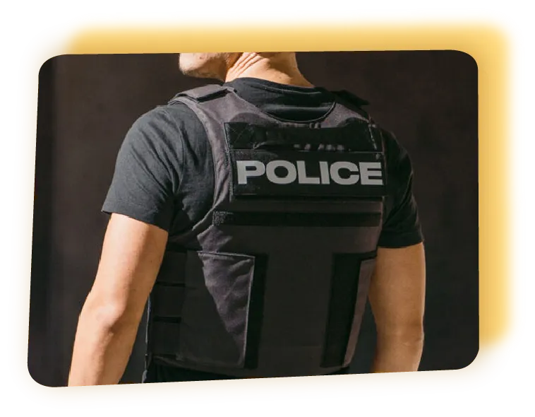 Custom Police Back Patches