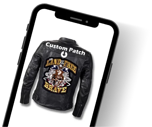 Free custom one back piece motorcycle patch Design BANNER.webp-1