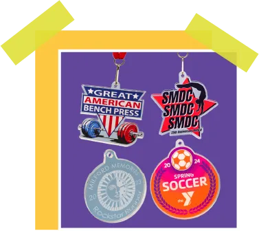 Custom Acrylic Medals