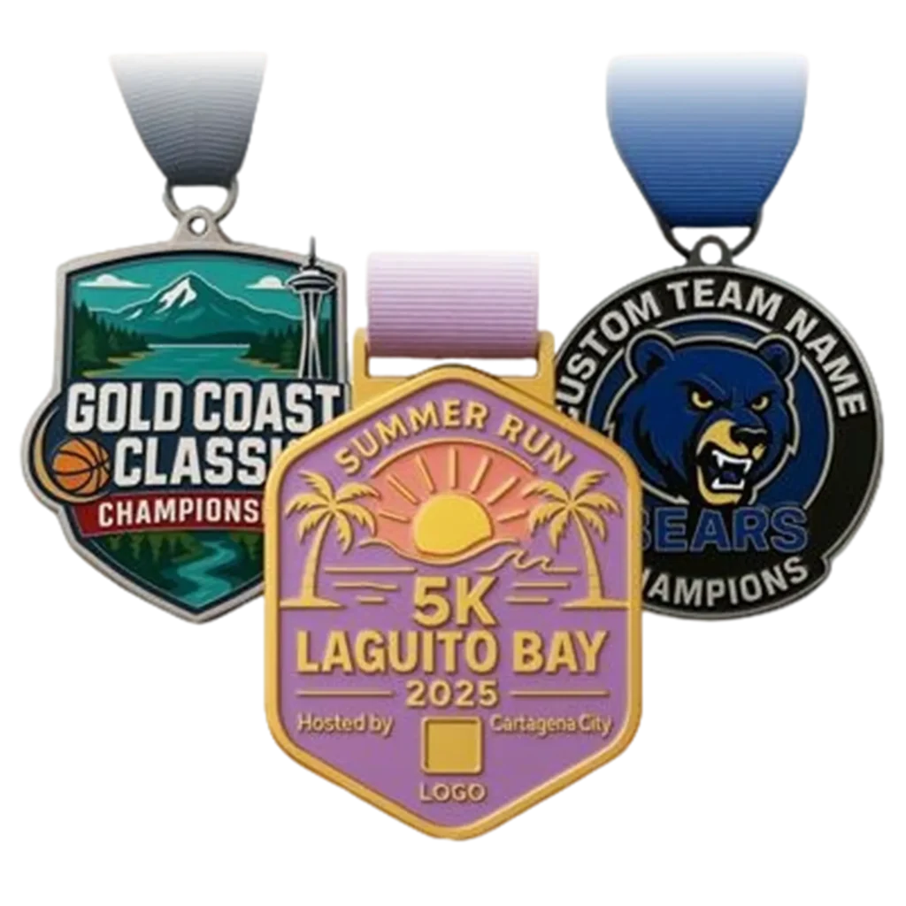 Custom Laser Engraved Medals