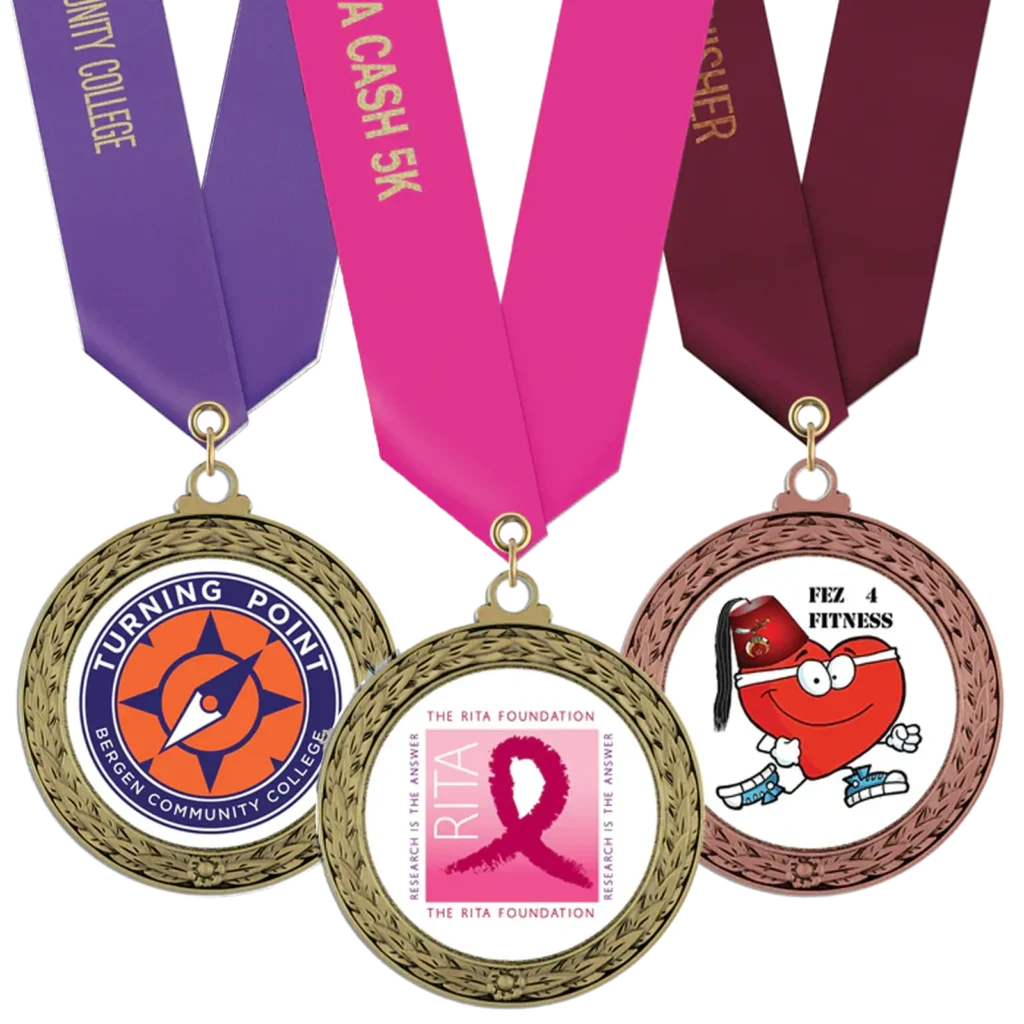 Custom Printed Medals