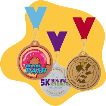 Custom Printed Medals