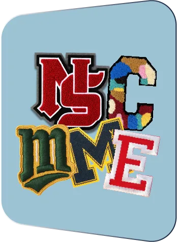 Custom Letter Patches