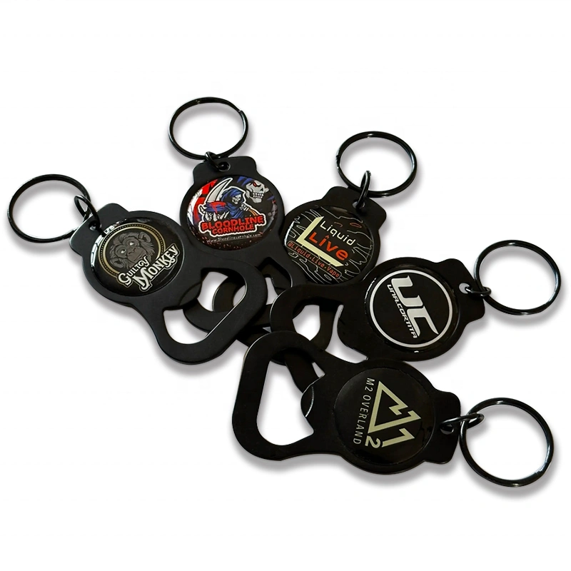 custom bottle opener metal keychain-1