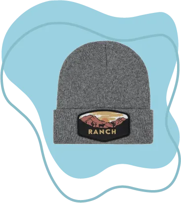 custom patch beanies