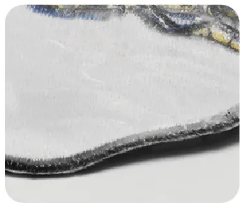 custome patch Iron-On Backing