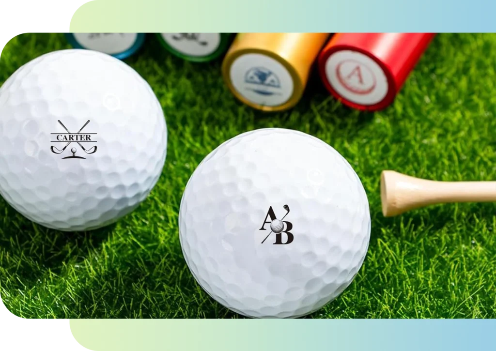 1.Custom Poker Chip Golf Ball Markers