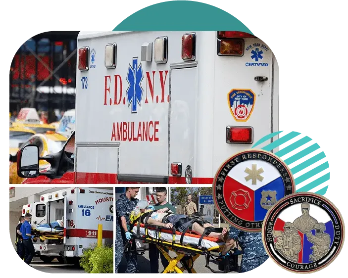 custom ems challenge coins