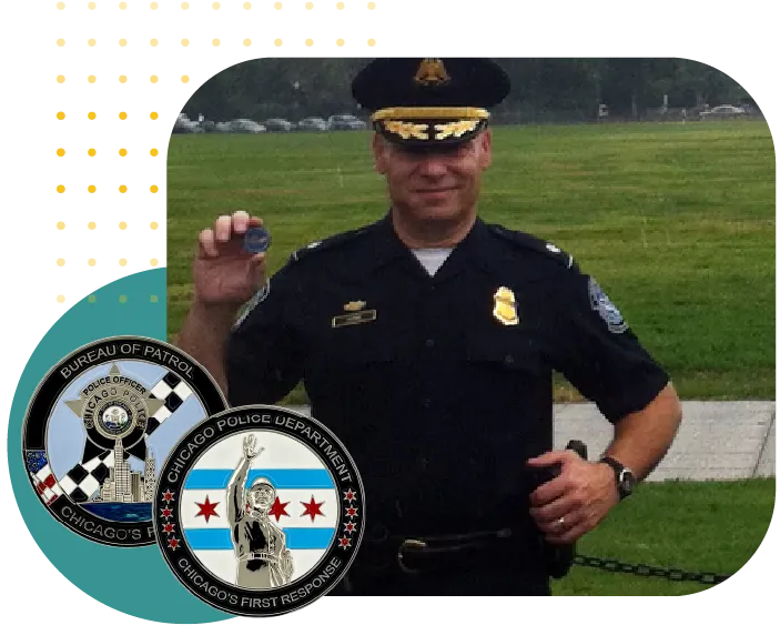 custom police challenge coins