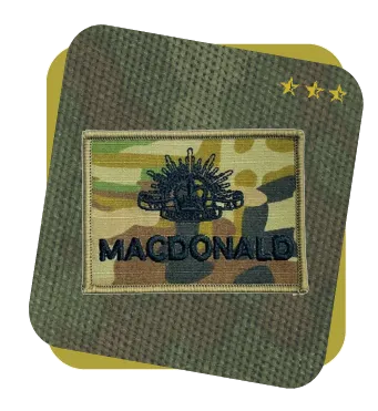 Custom Embroidered Military Patches