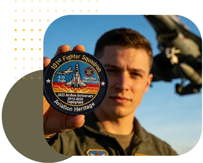 Custom Military Squadron Patches