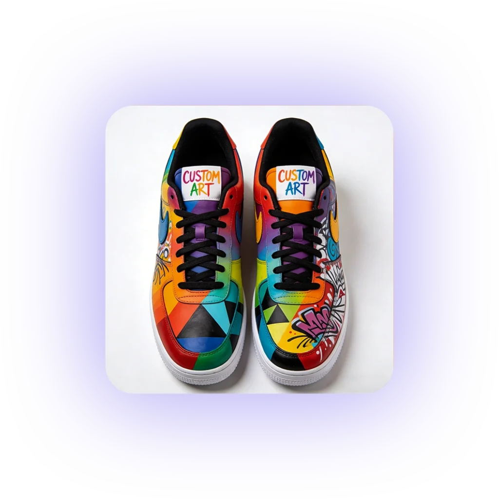 Custom Painted Sneakers