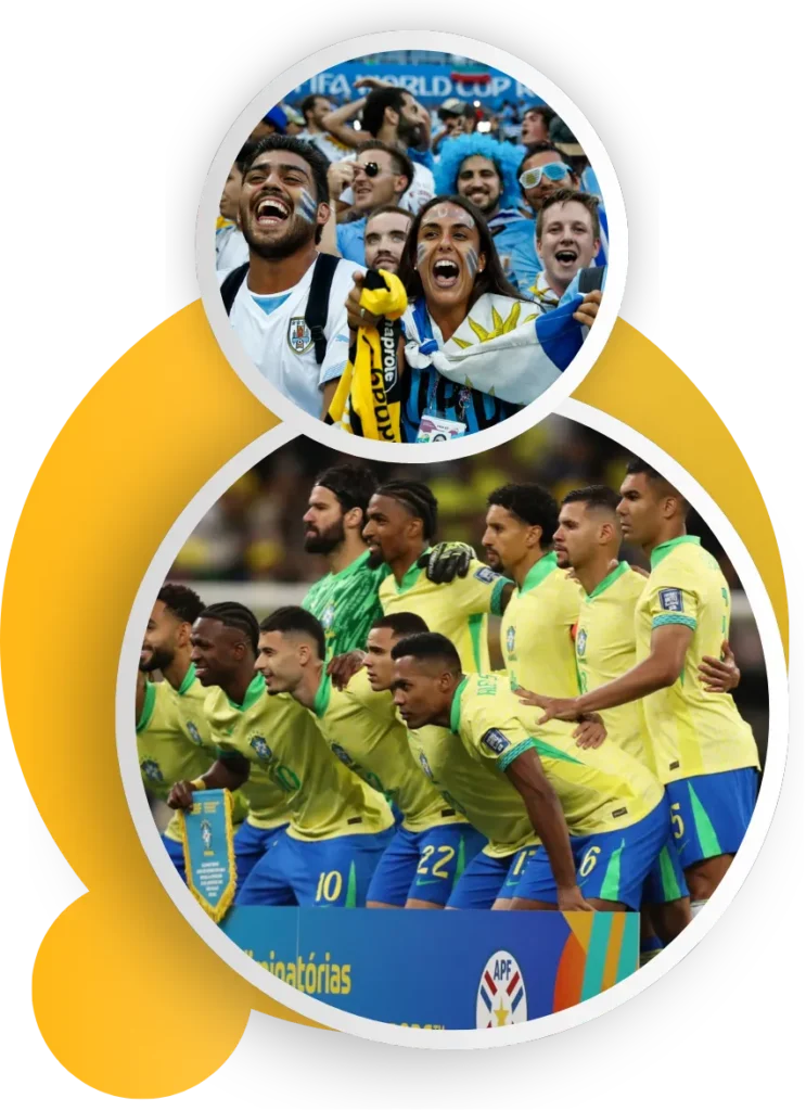 World Cup Soccer Players and Fans