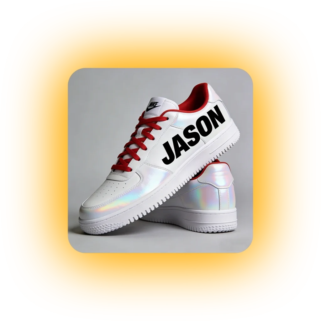 customized sneakers with name