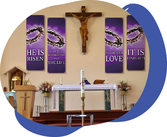 Custom Church Banners