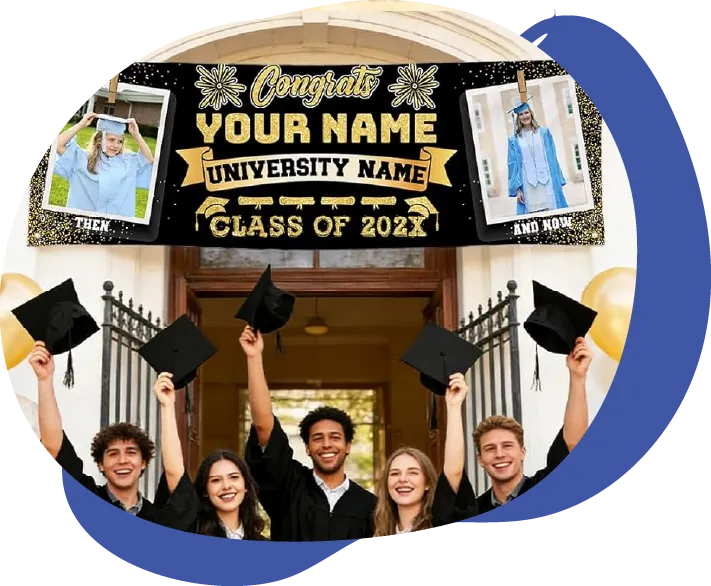 Custom Grad Banners