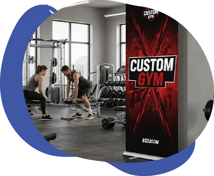 Custom Gym Banners