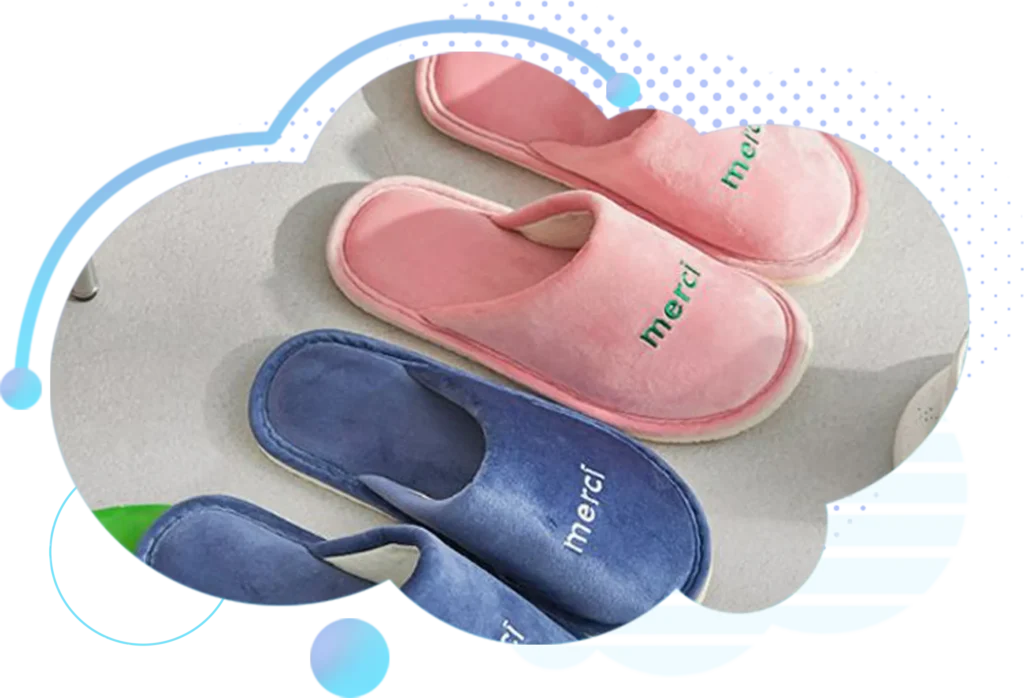 Custom Office Slippers
