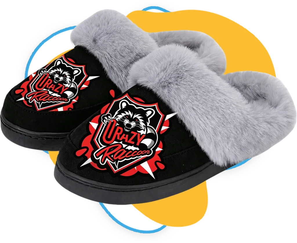 Custom Fuzzy Slippers