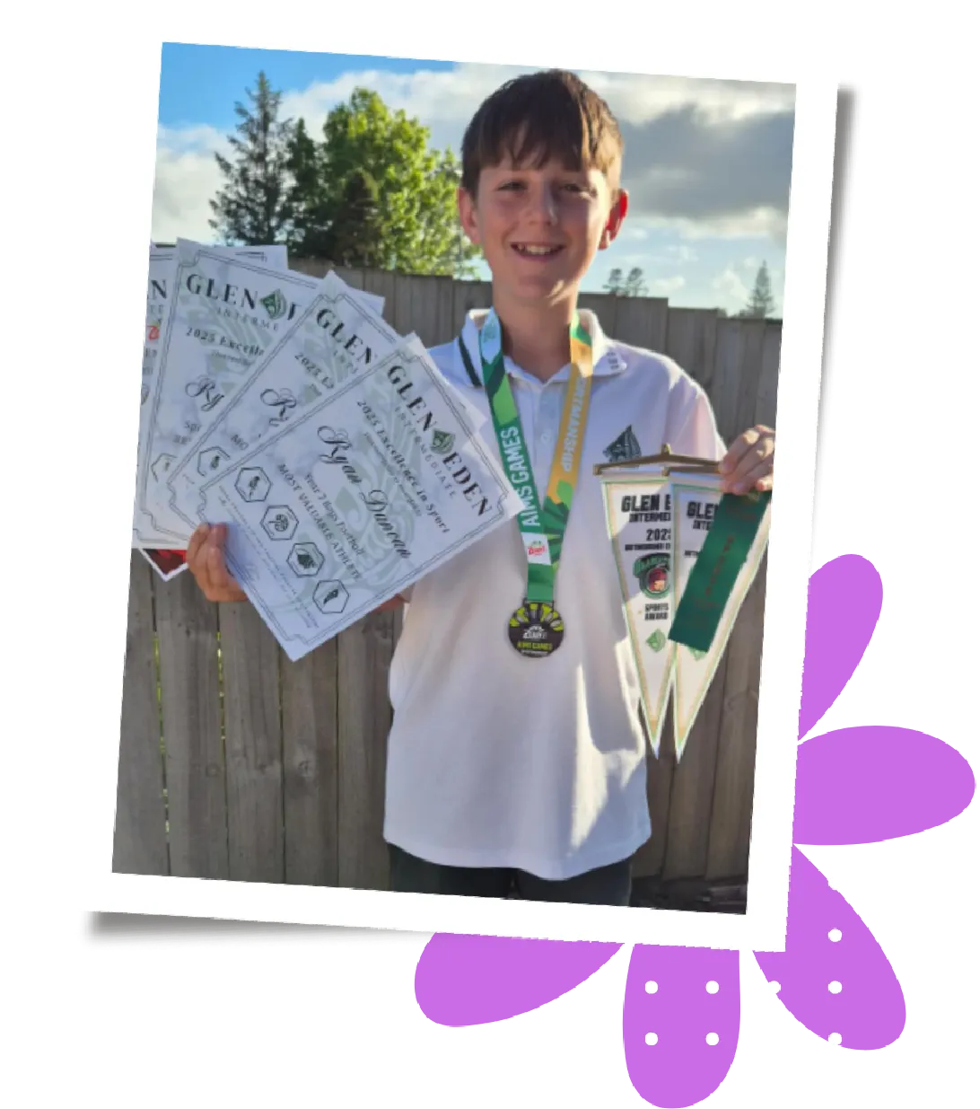 Custom Award Pennants