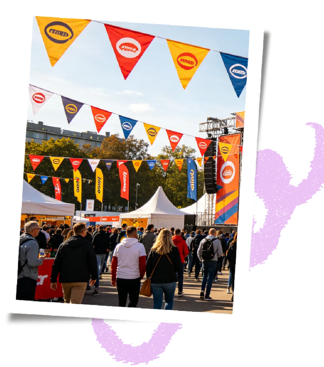 Custom Branded Pennants