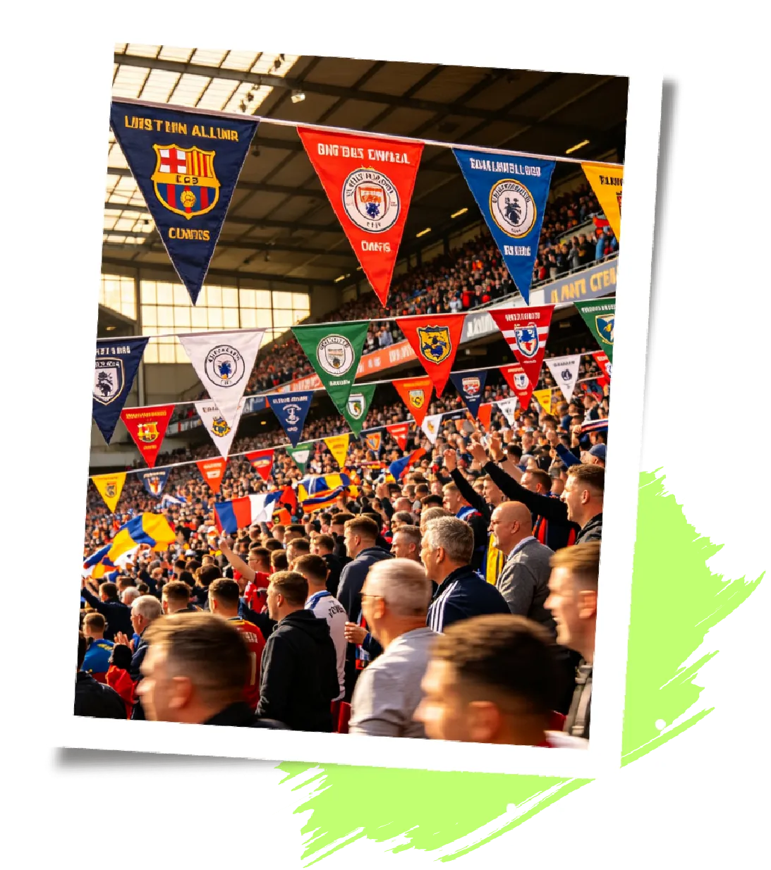 Custom Soccer Pennants