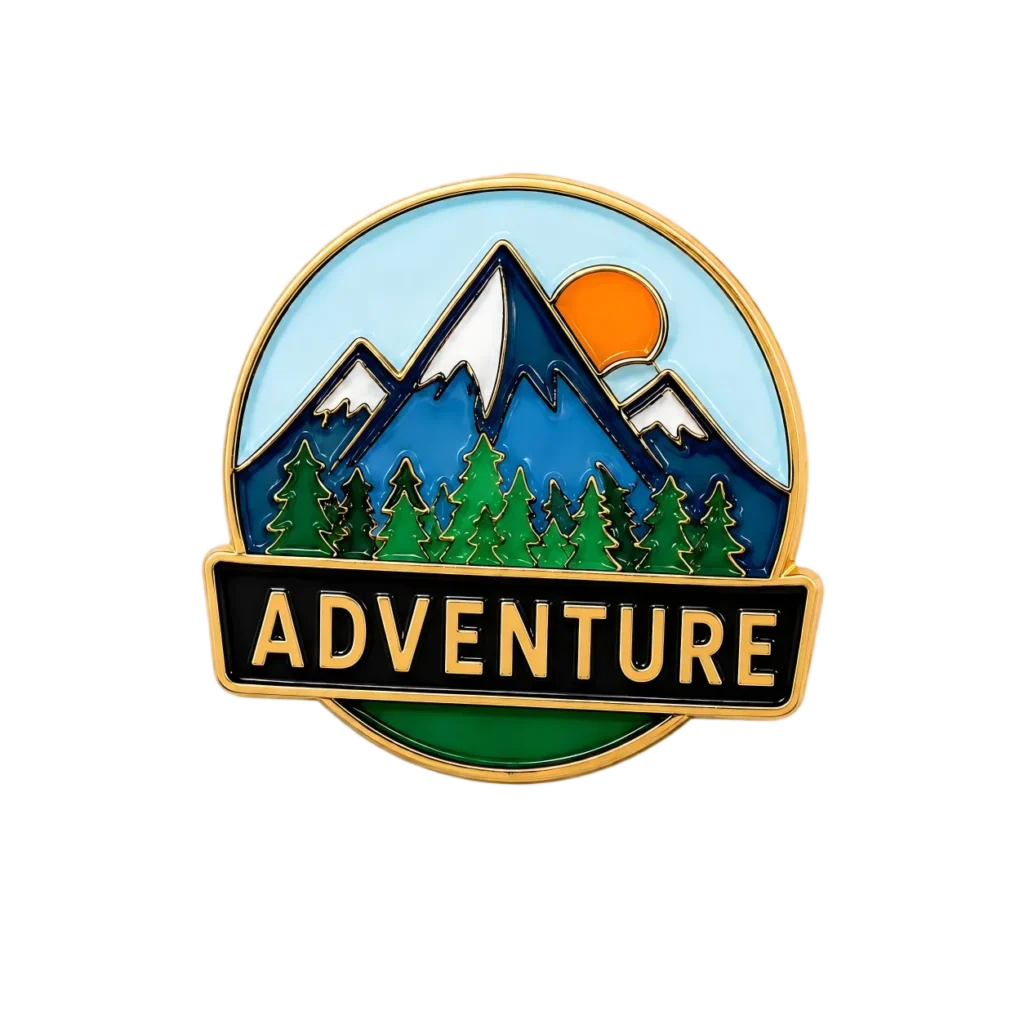 1.25 inch Custom Enamel Pins