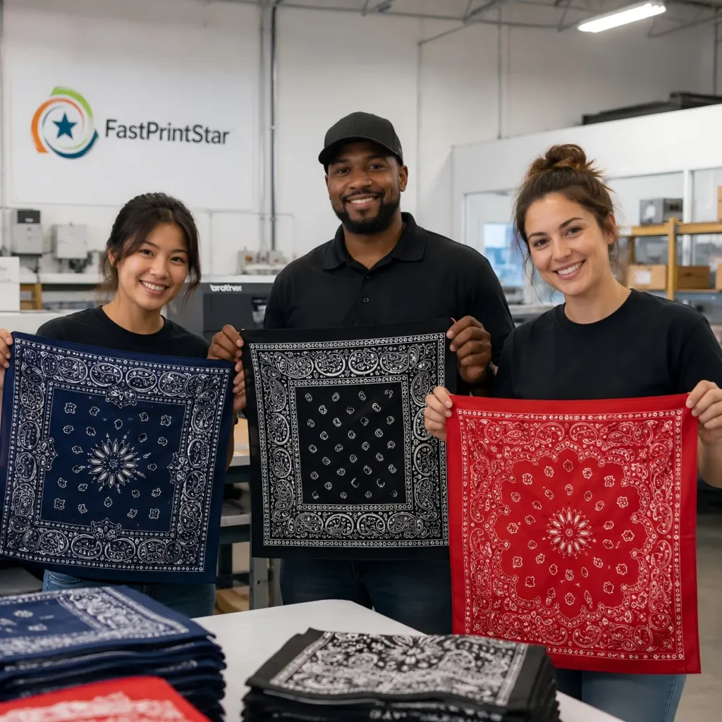 Create Custom Bandanas with FastPrintStar
