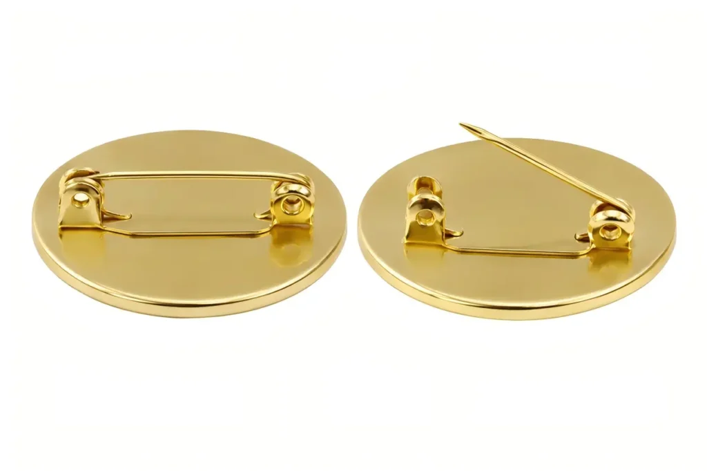 Custom Enamel Pins with Safety Pin Back-1