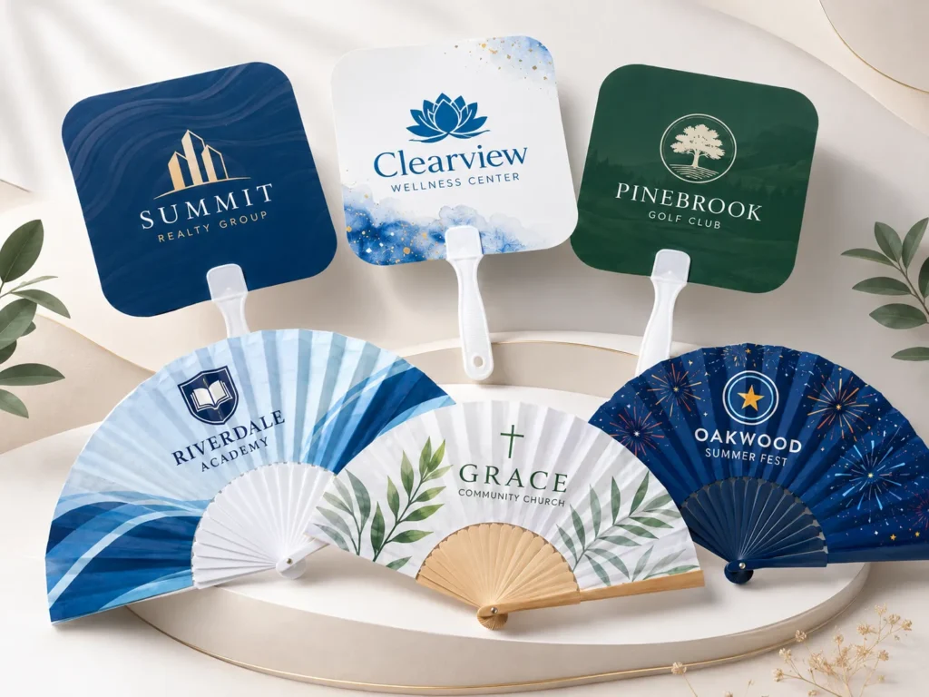 Custom Fans With Logo
