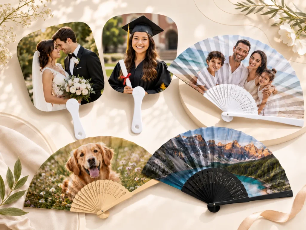 Custom Photo Hand Fans