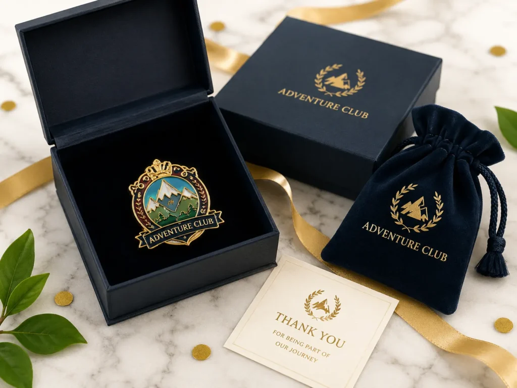 Custom Pins With Gift Packing