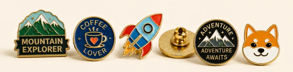 Get Custom Pin Mock-up