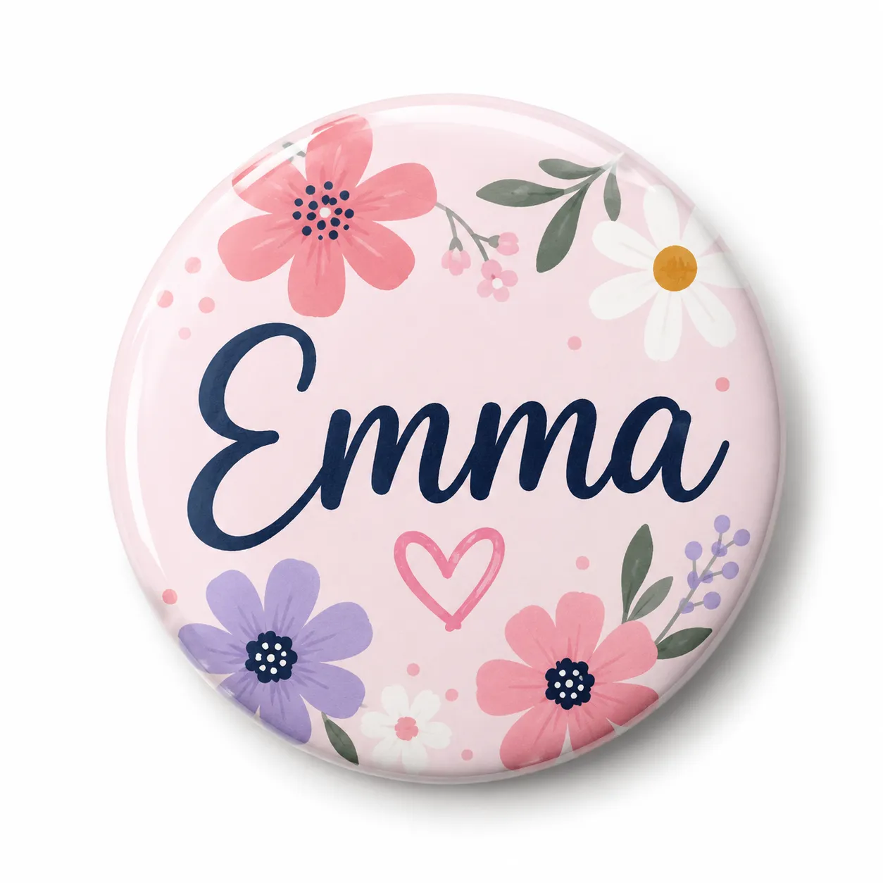 custom name button pins​