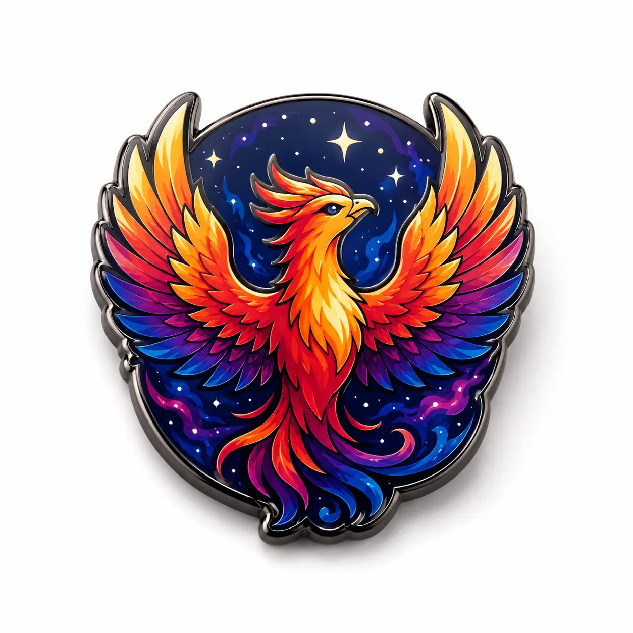 custom uv printed pin