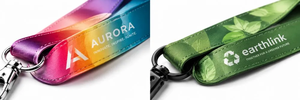 Recommended Printing for Custom Print Lanyards