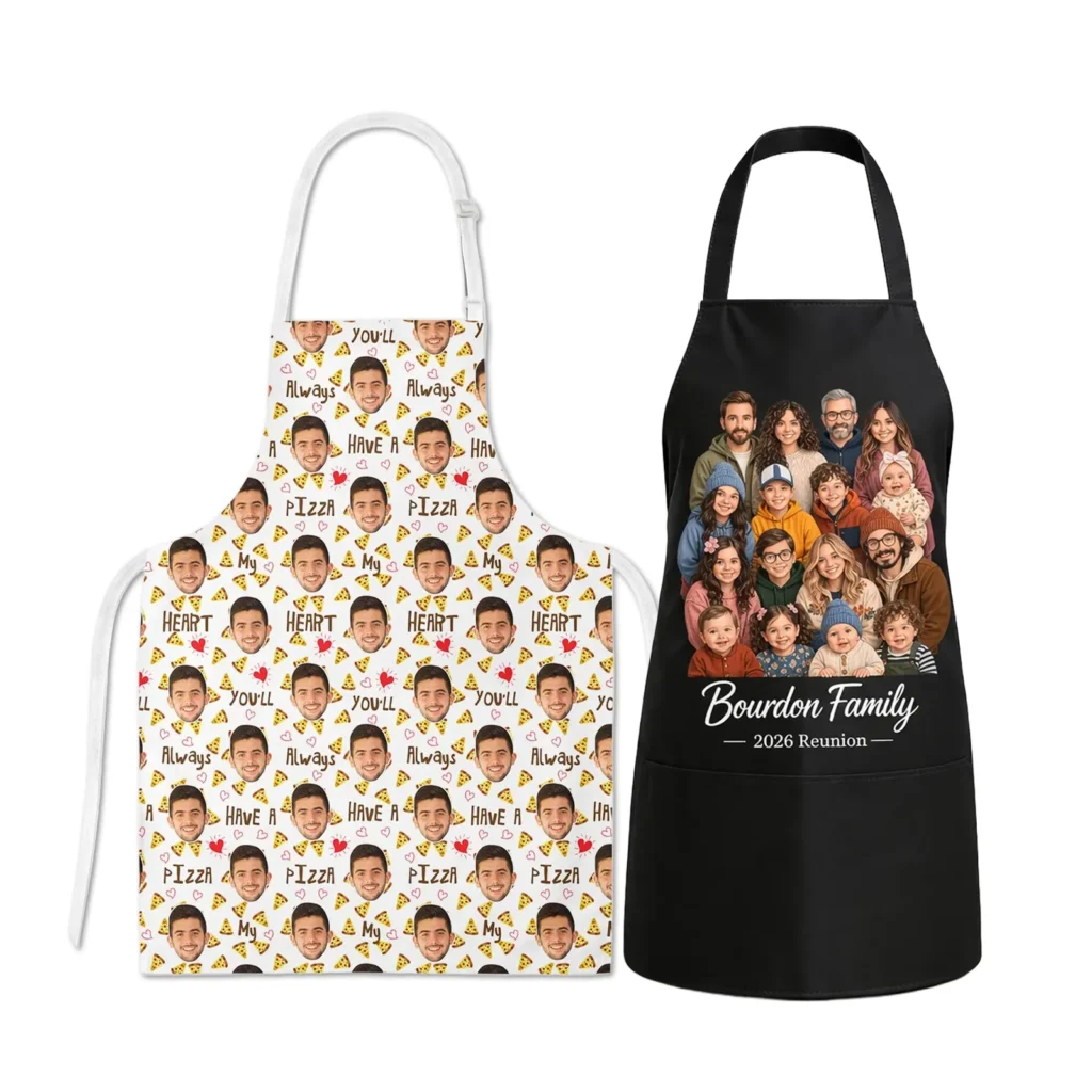 Custom Aprons for Family