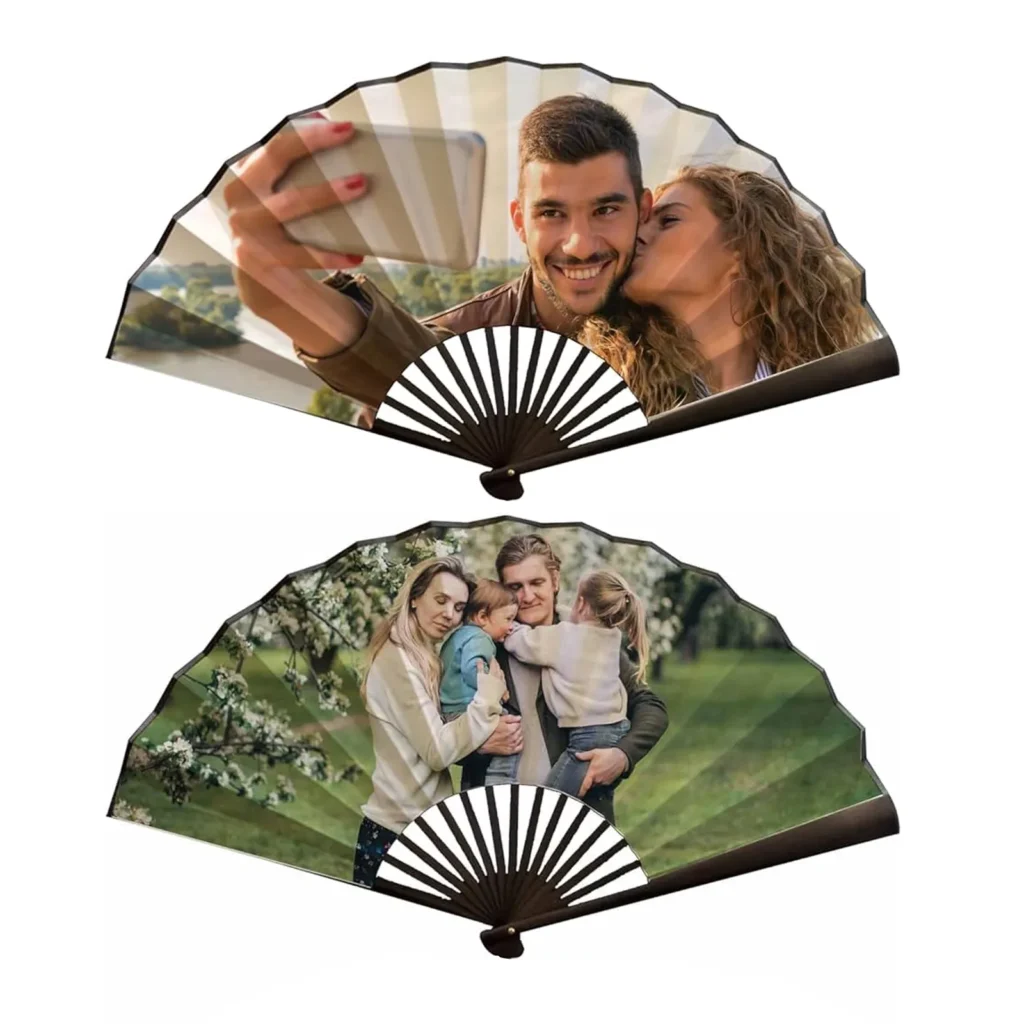 Custom Hand Fans for Family