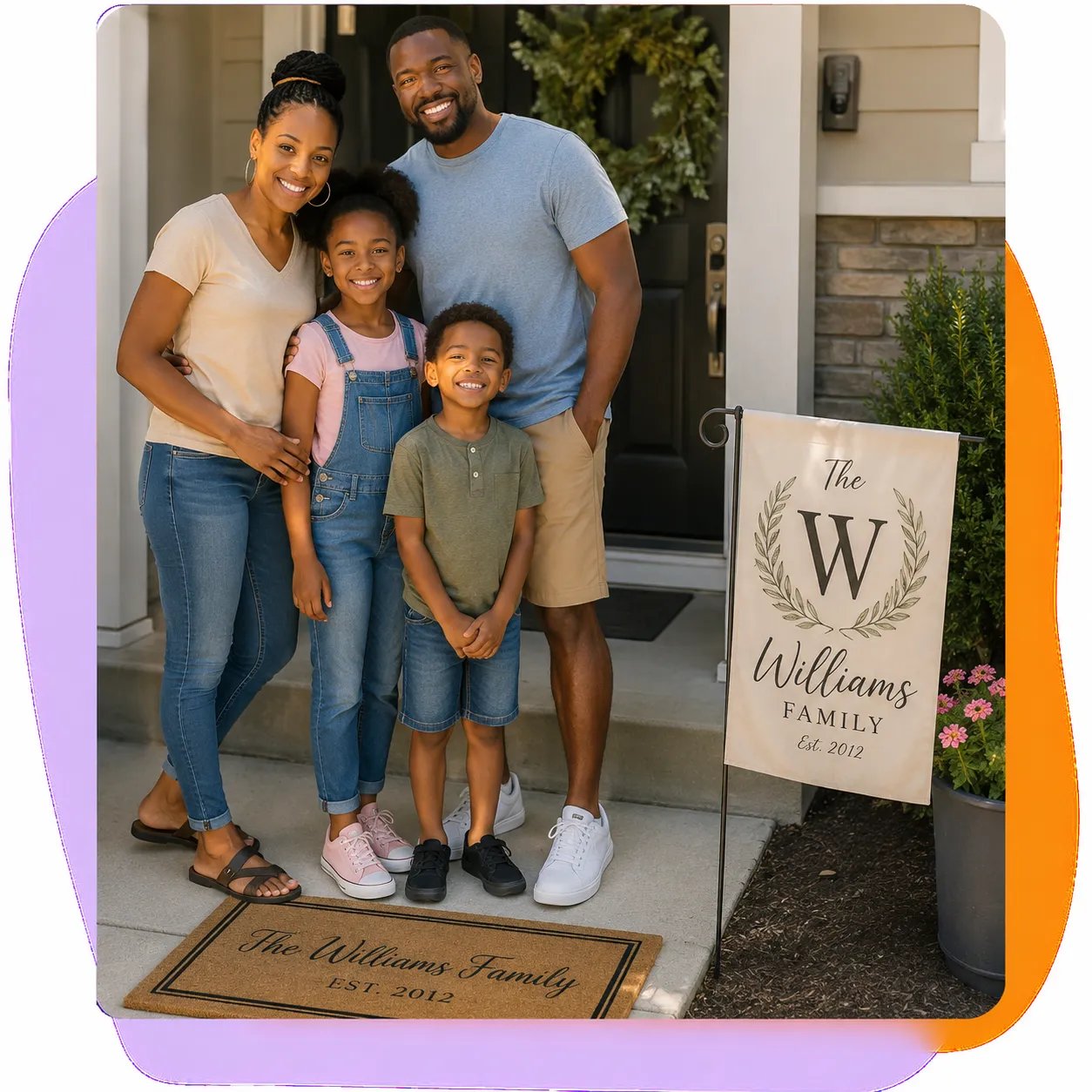 Custom Outdoor Decorations for Family
