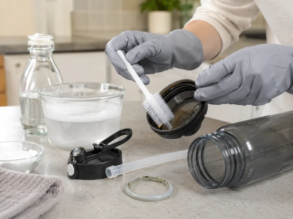 How to Clean Mold From Water Bottle
