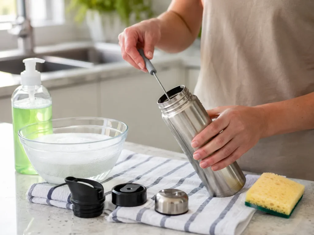How to Clean Stainless Steel Water Bottle