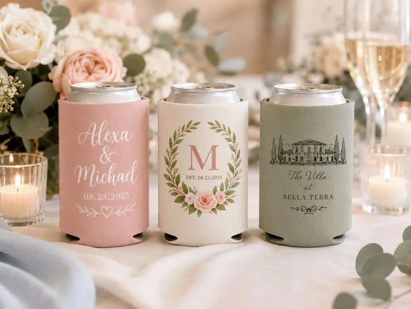custom wedding Koozies FAQ
