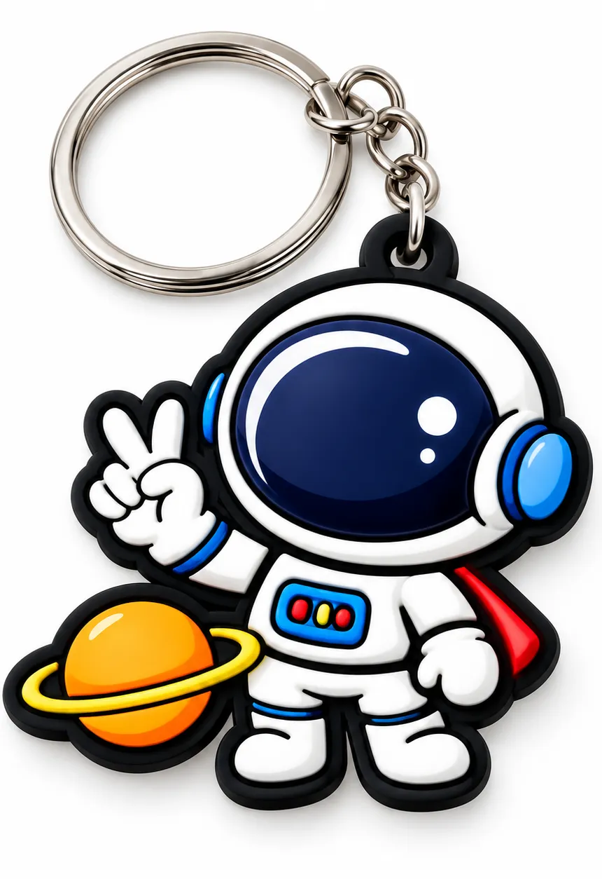 Custom PVC Rubber Keychain