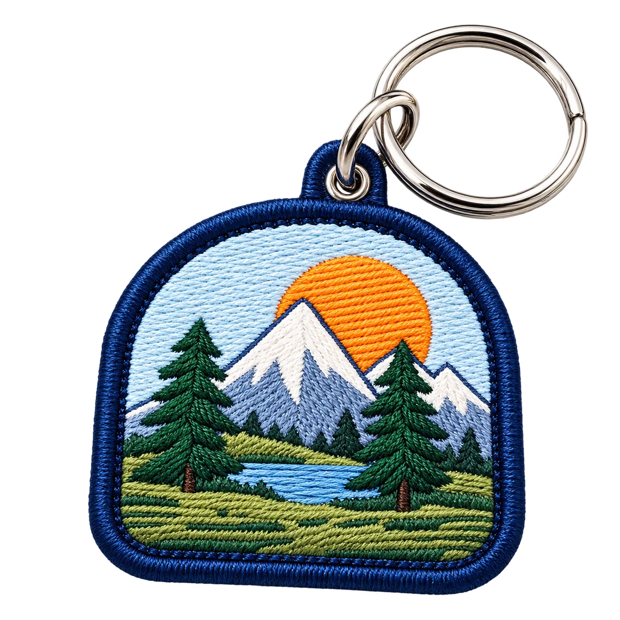 Custom Fabric Keychain