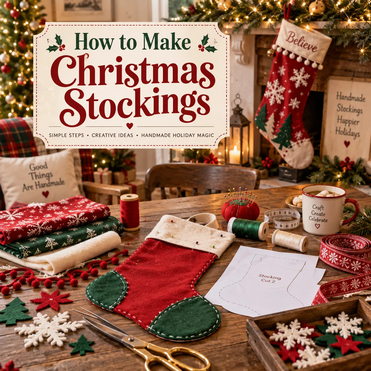 How to Make A Christmas Stocking