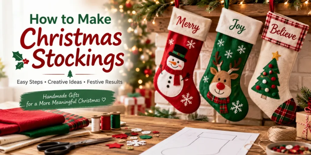 How to Make Christmas Stockings