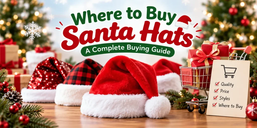 Where to Buy Santa Hats