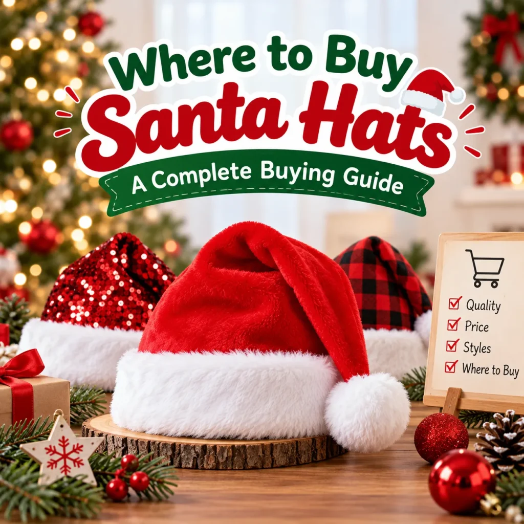 Where to Buy Santa Hats: A Complete Buying Guide